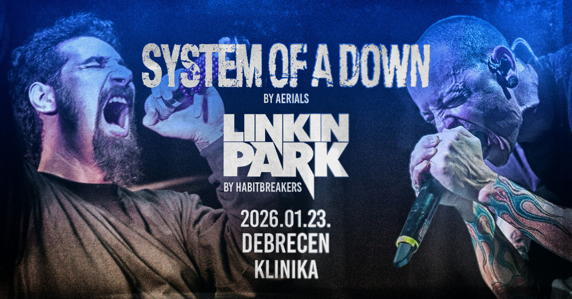 System of a Down by Aerials, Linkin Park by Habitbreakers