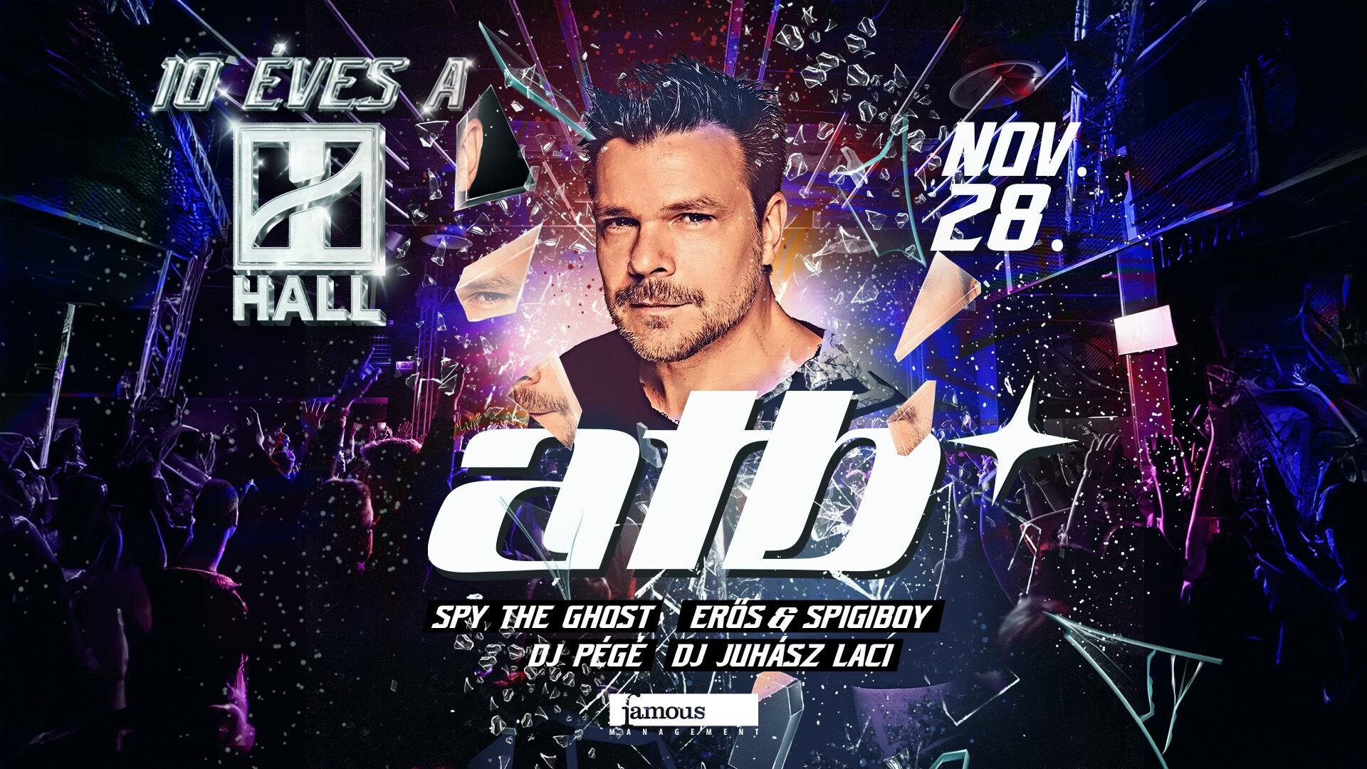 Világklasszis DJ - ATB (DE) | 10th HALL anniversary 