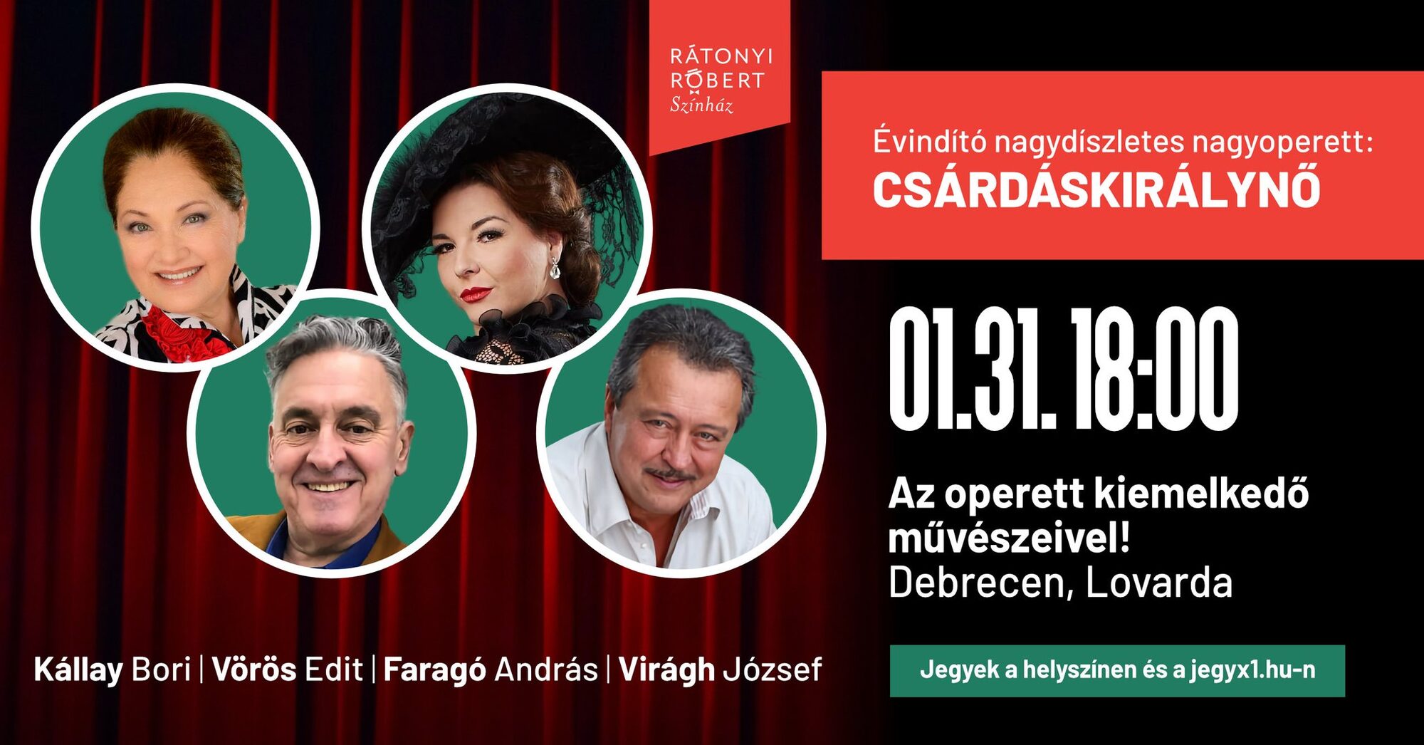 Csárdáskirálynő Nagyoperett