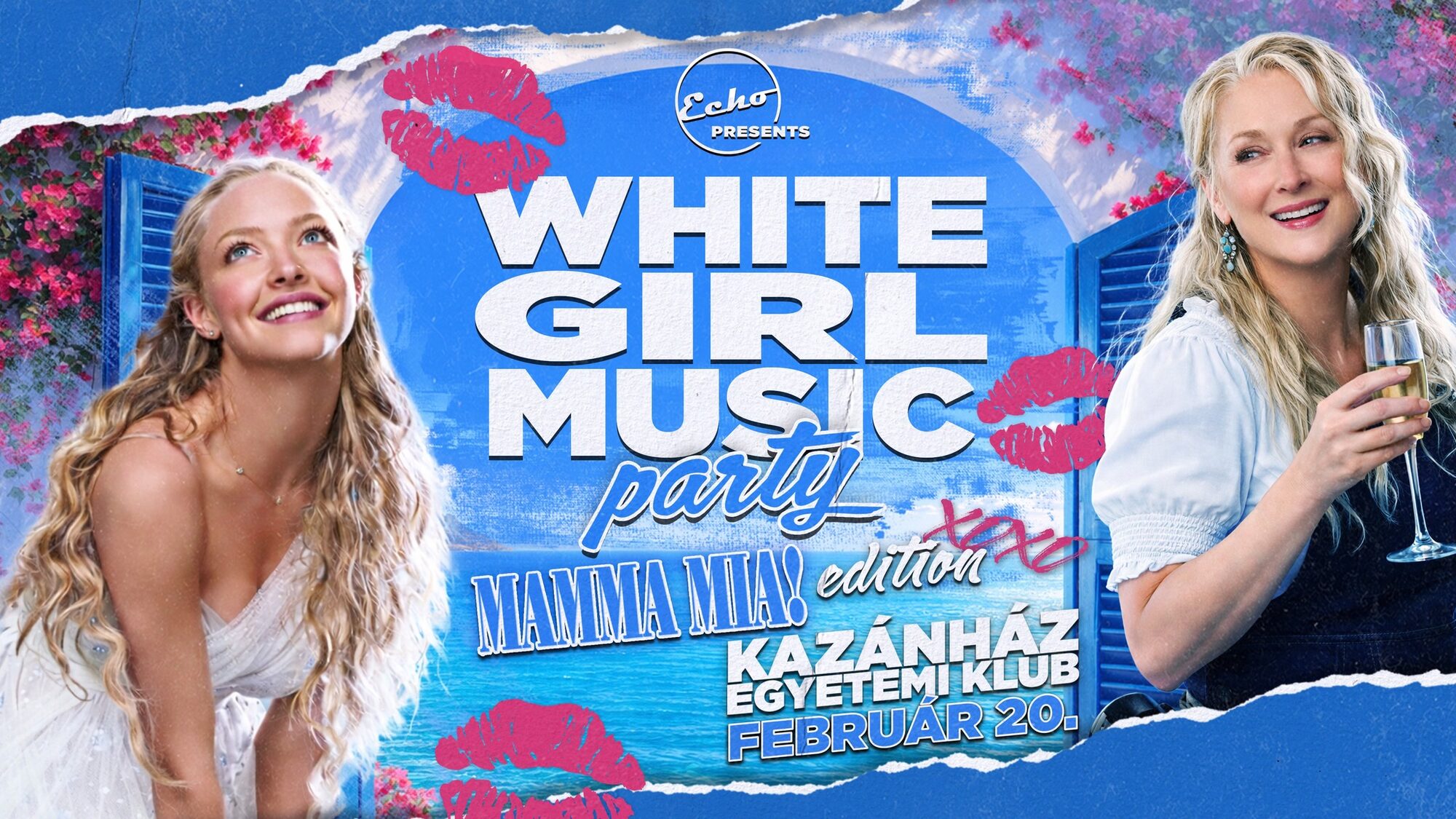 White Girl Music Party - Mamma Mia Edition