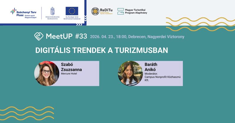 MTPA MeetUp#33: Digitális trendek a turizmusban