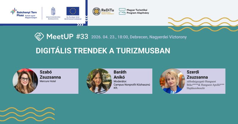 MTPA ReDiTu MeetUP (#33) – Digital Trends in Tourism