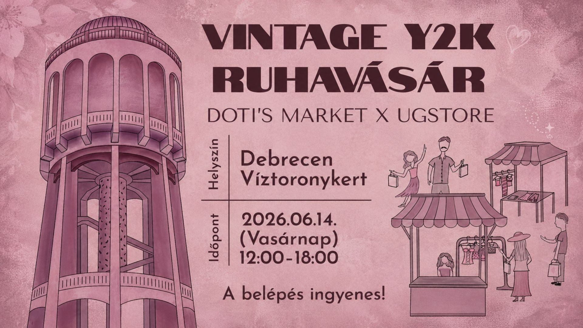 Vintage & Y2K Ruhavásár – Amolyan Torony Turi?