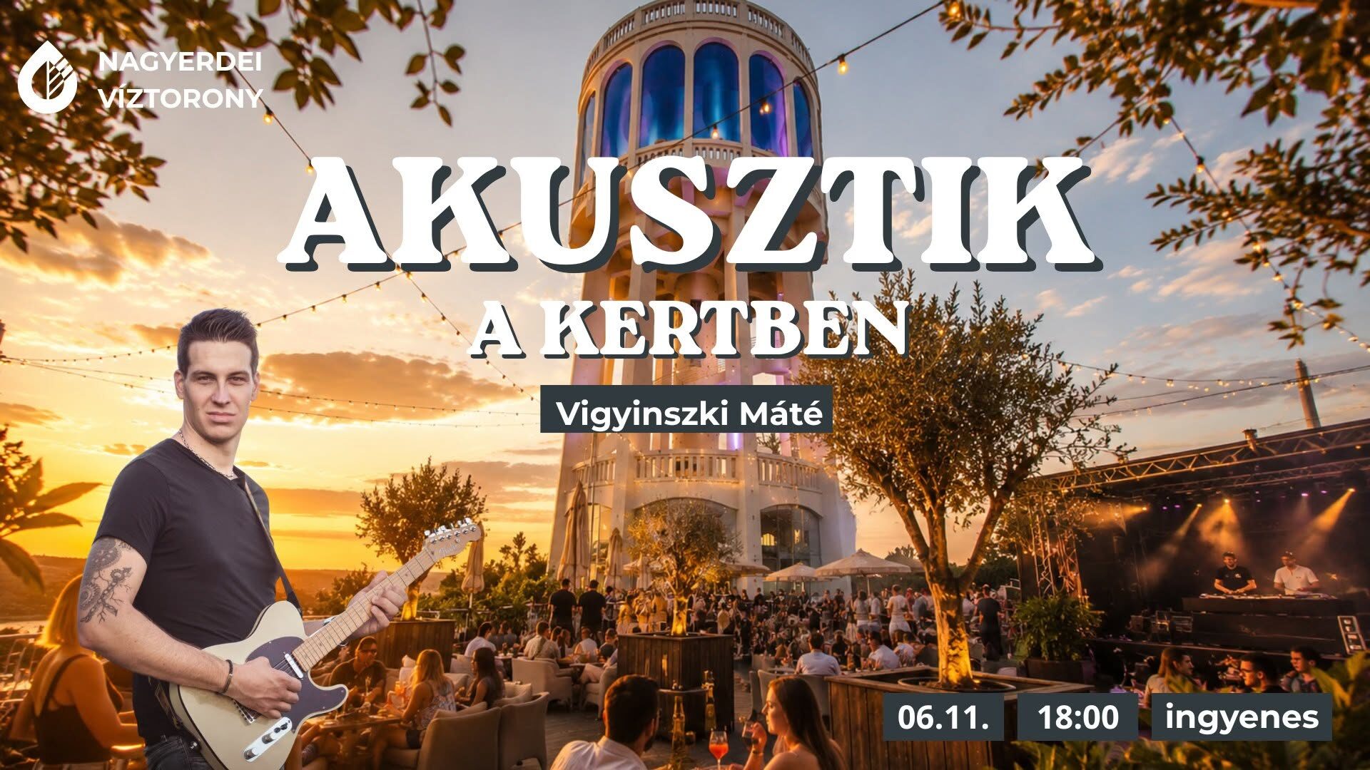 Akusztik a kertben – Vigyinszki Máté
