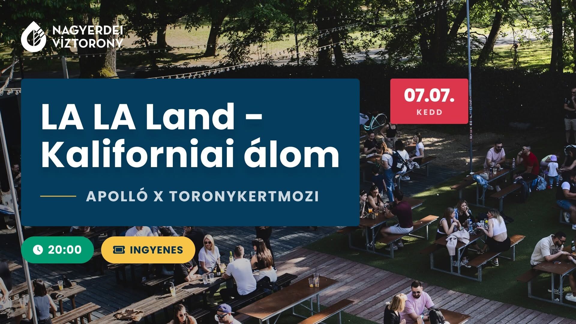 Apolló x Toronykertmozi – LA LA Land (Kaliforniai álom)