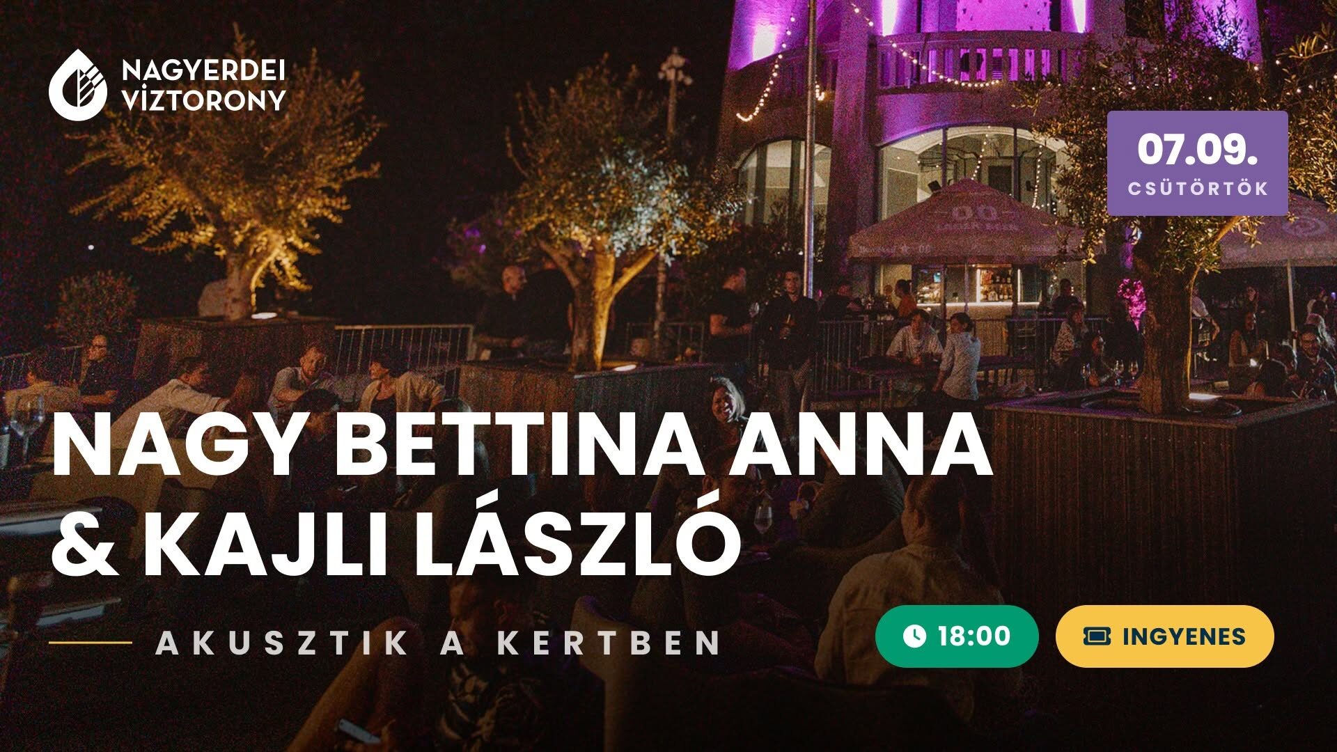 Akusztik a kertben – Nagy Bettina Anna és Kajli László