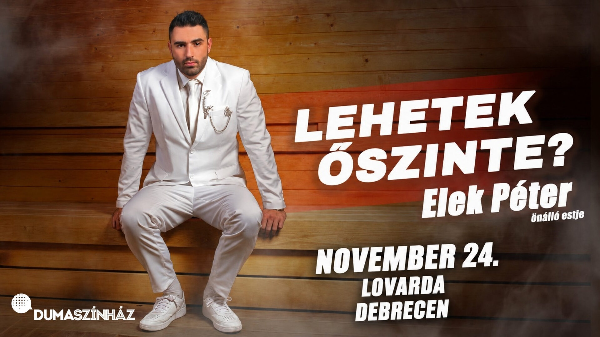 Lehetek őszinte? – Elek Péter önálló estje