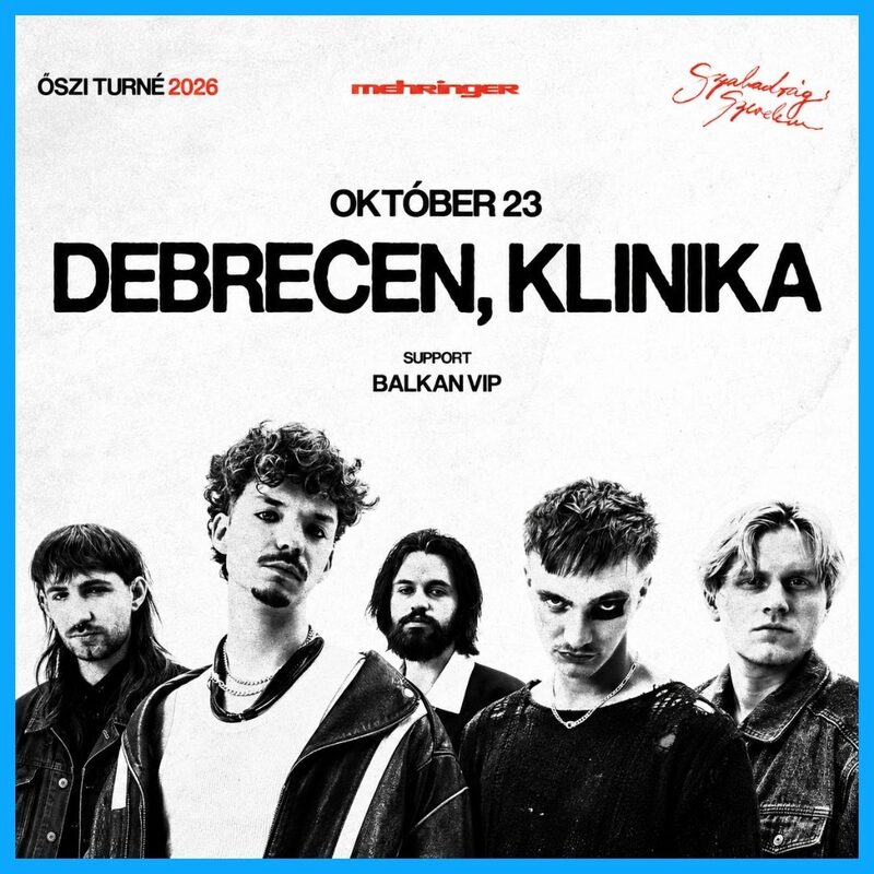 Mehringer – Szabadság, szerelem, support: BALKAN VIP