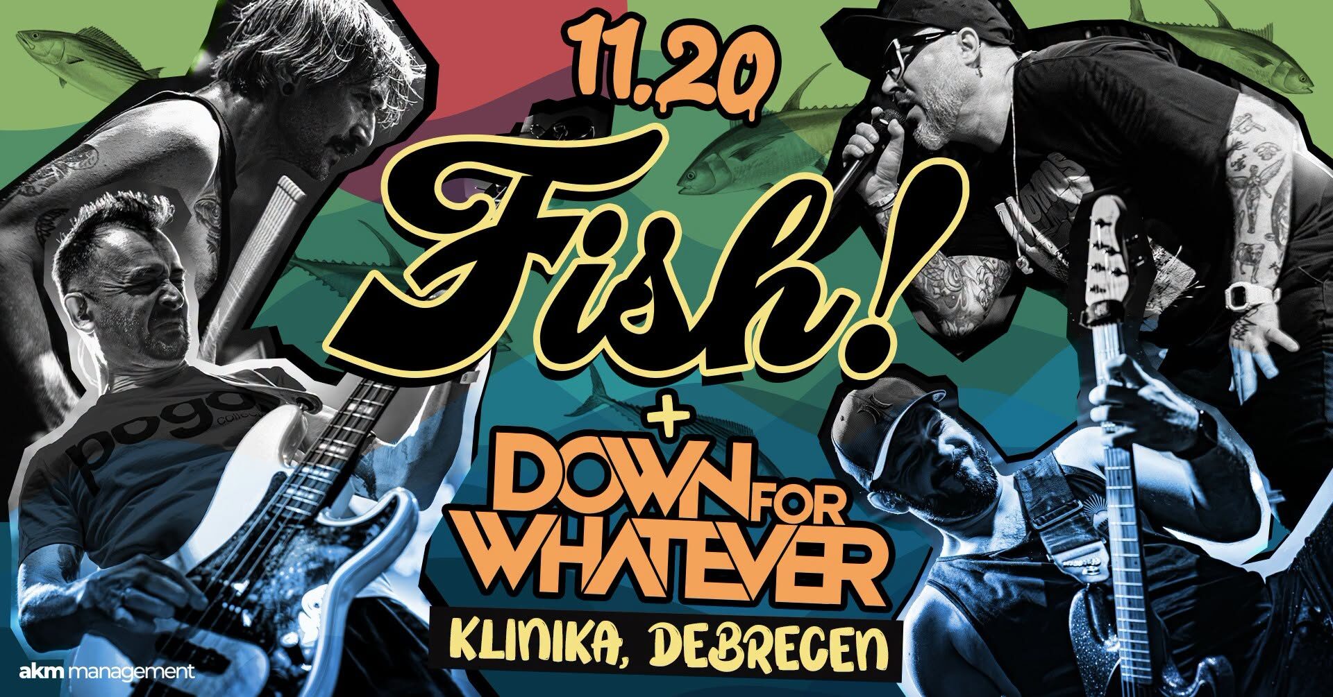 Fish! – Összjubileumi Turné, vendég: Down For Whatever