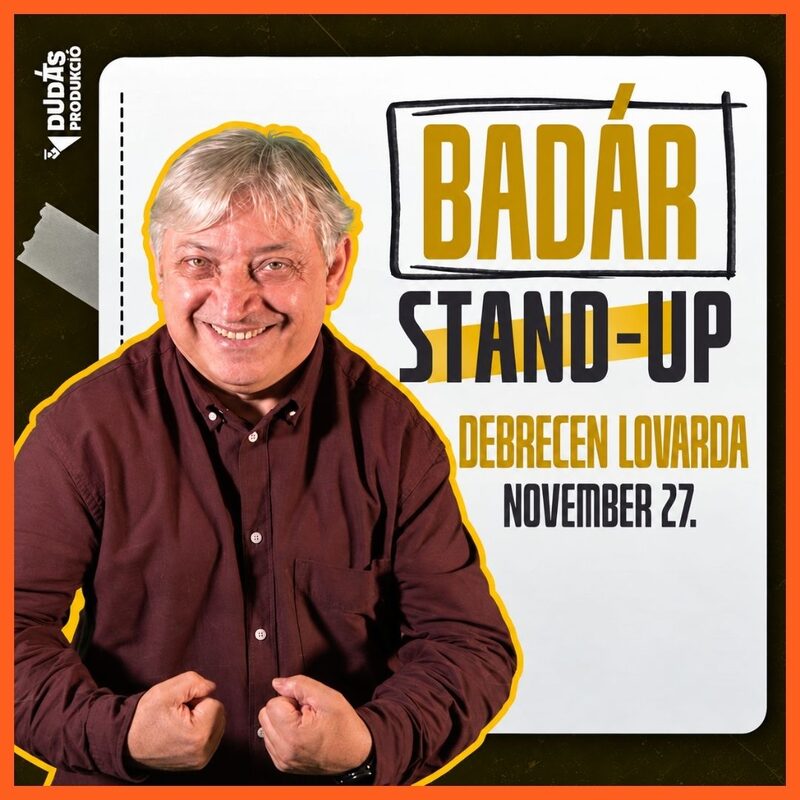 Badár Sándor stand-up est
