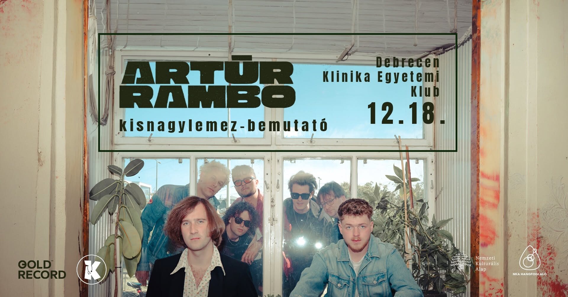 ARTŪR RAMBO kisnagylemez-bemutató